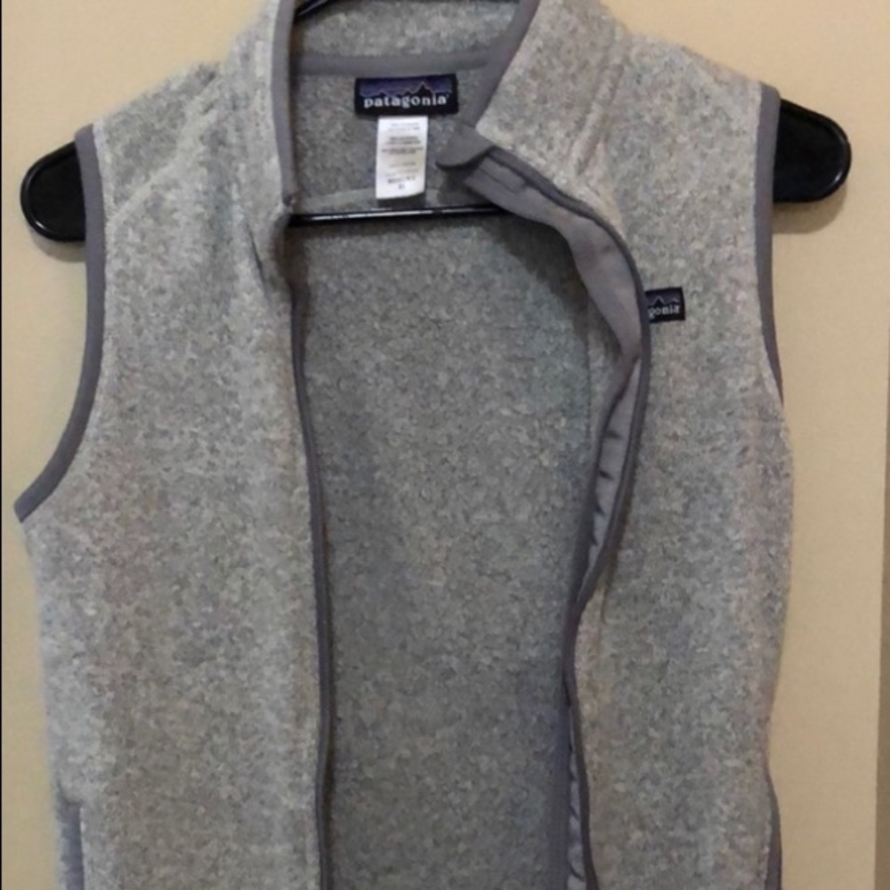 Patagonia Gray Better Sweater Vest